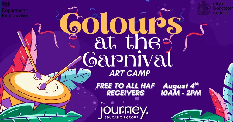 Colours at the Carnival Art Camp
